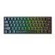 LEAVEN K620 61 Keys Full Black Wired Mechanical Gaming Keyboard