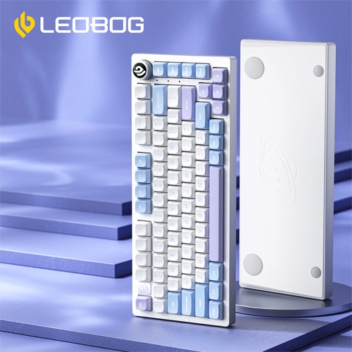 LEOBOG Hi75 Aluminum Alloy Wired Gasket Mounted Hot-Swap RGB Mechanical Keyboard