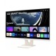 LG 27SR50F-W 27 Inch FHD IPS Smart Monitor with webOS