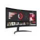 LG 34WR50QC-B 34 inch Curved UltraWide WQHD HDR 10 100Hz Monitor with AMD FreeSync