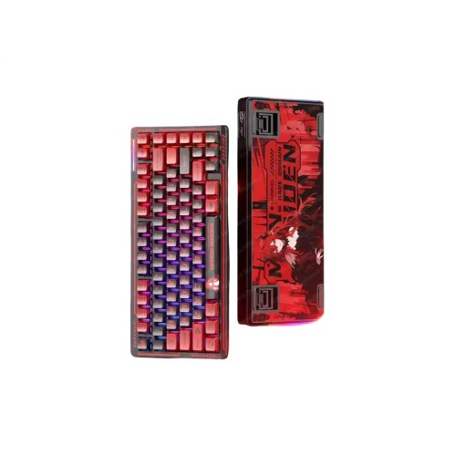 LINGBAO K75 Tri-Mode Hot Swappable Mechanical Gaming Keyboard
