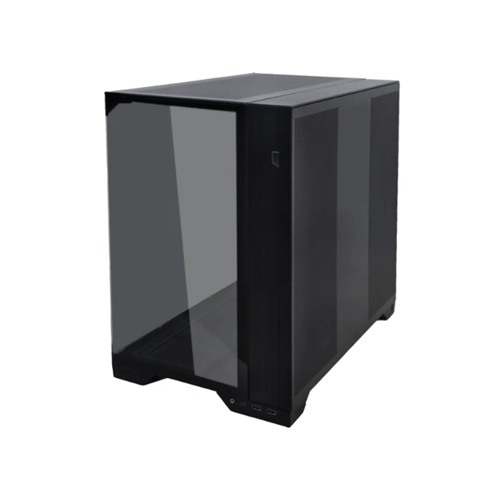 Lian Li O11 VISION COMPACT Black ATX Mini Tower Gaming Case