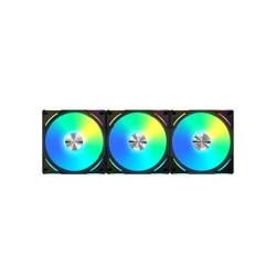 LIAN LI UNI FAN AL V2 120 ARGB Case Fan Triple Pack Black