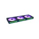 Lian Li UNI Fan SL-Infinity Wireless 120 - Triple Pack  Black Case Fan