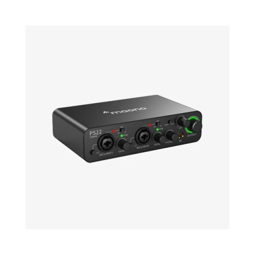 Maono PS22 Audio Interface for Recording, Music Production, Guitar