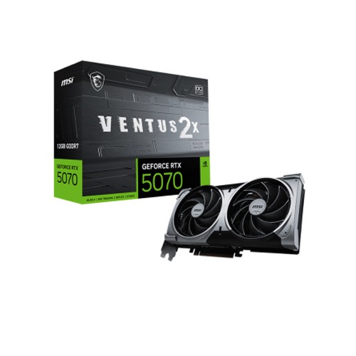 MSI GeForce RTX 5070 VENTUS 2X OC 12GB Graphics Card 
