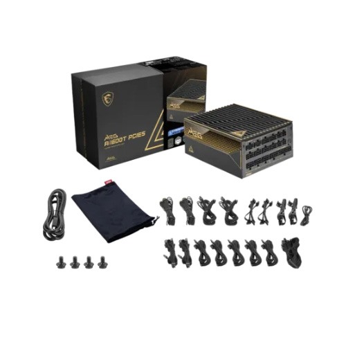 MSI MEG Ai1600T PCIe5 1600W 80 Plus Titanium Power Supply
