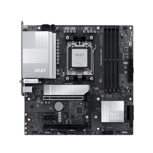 MSI PRO B850M-A WIFI AM5 mATX Motherboard