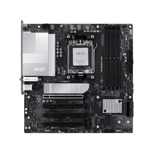 MSI PRO B850M-P WIFI AM5 DDR5 Motherboard