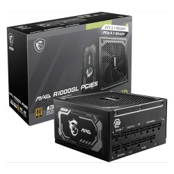 MSI MAG A1000GL PCIE5.1 1000W 80 Plus Gold Modular Power Supply