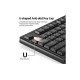 Micropack KM-2005 Black Wired Keyboard & Mouse Combo with Bangla