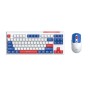 Micropack KM-269W Red Wireless Keyboard & Mouse Combo