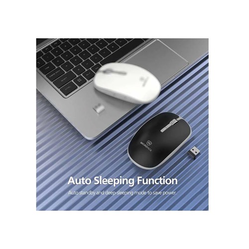 Micropack MP-729B White (Dual Mode) Wireless Silent Mouse