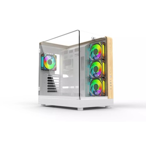 Monarch Aqua X7 ARGB ATX Gaming Case White