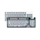 MONKA AE98 Tri-Mode Barebone Gasket Hotswappable RGB Mechanical Keyboard