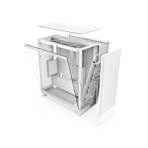 NZXT H7 Flow 2024 Edition Mid-Tower ATX Airflow Casing - White