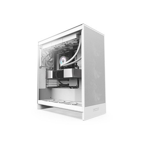 NZXT H7 Flow 2024 Edition Mid-Tower ATX Airflow Casing - White