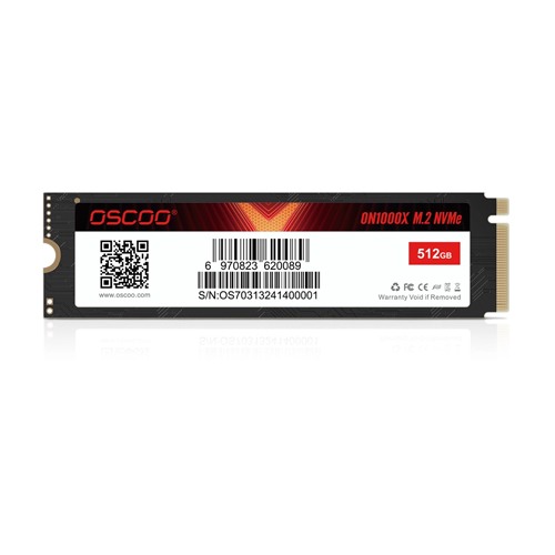 OSCOO ON1000X 512GB Gen4 NVMe High-Speed SSD