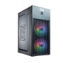 OVO J618 B RGB Micro Mesh Gaming Casing (Black)