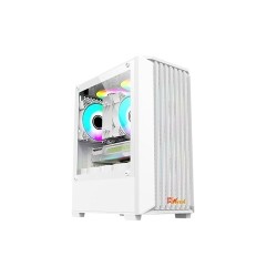 PC POWER DARK BREEZE MESH GAMING CASING WH WITH PSU