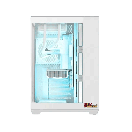 PC Power ICEBERG STEALTH WH PP-GS605 Desktop Case