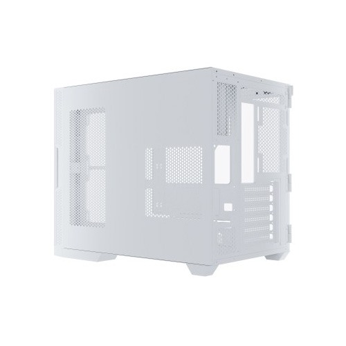 PC POWER  PGH650 ICELAND EDGE WH  9 ARGB FAN ATX CASING
