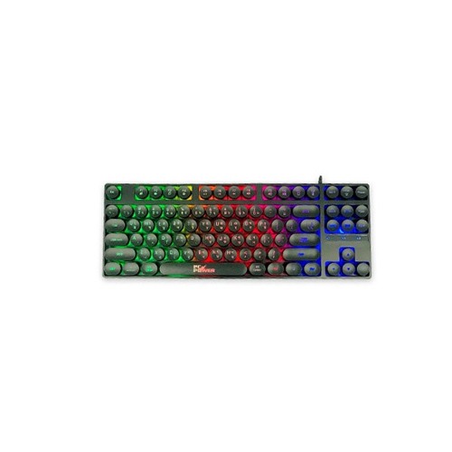 PC POWER K87 Retro Punk Suspension Keyboard