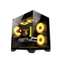 PC POWER OCEAN VIEW BK M ATX GAMING CASING WITH 5 ARGB FAN
