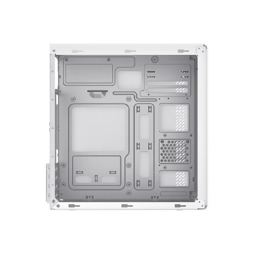 PC Power PC401 WH mini ATX Desktop Casing with PSU