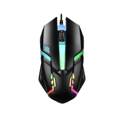 PC Power PGM105 Wired RGB Gaming Mouse (Black)