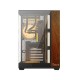 PC POWER PP-GS700 DARK WOOD Casing With 10 FANS