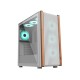 PC POWER PP-GS680 WOOD MESH WH Casing With 4 FANS