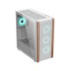 PC POWER PP-GS680 WOOD MESH WH Casing With 4 FANS