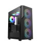 PC Power PG-H450 BK Zero Mesh 6 ARGB FAN Atx Gaming Casing