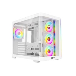 Revenger Air Tank BTF 4 ARGB Infinity Fan White Gaming Casing
