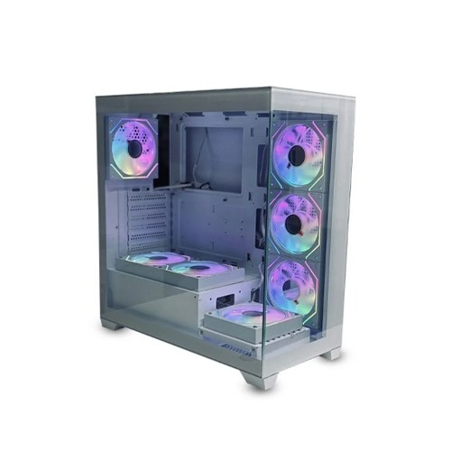 Revenger INFINITY Full Tower 7 ARGB Fans White Gaming Casing