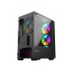 T-Wolf Phantom X4 RGB M-ATX Mid Tower Gaming Case With 200W PSU