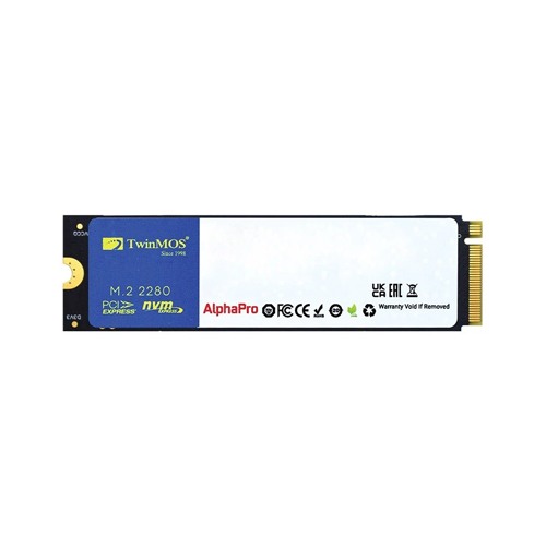 Twinmos AlphaPro 512GB M.2 2280 PCIe 3.0 x4 NVMe Internal SSD