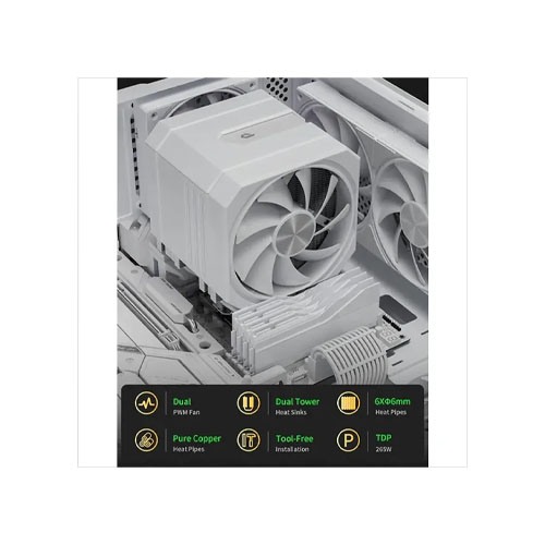 upHere UP2T6 Dual-Tower CPU Air Cooler