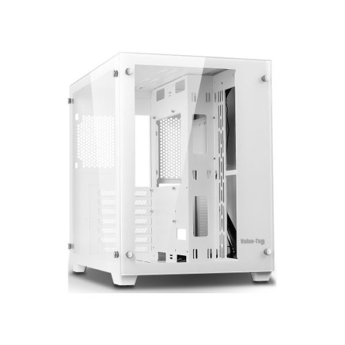 Value-Top VT-V3W Mid Tower ATX Gaming Casing with 7 argb fan