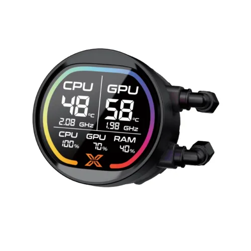 Xigmatek LK Pro 240 Digital 240mm ARGB Liquid CPU Cooler with Digital LCD Display