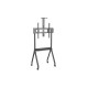 ZENO R10 Adjustable TV Trolley Stand