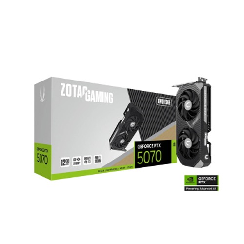 ZOTAC GAMING GeForce RTX 5070 Twin Edge 12GB GDDR7 Graphics Card