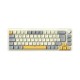 Zifriend AG68 67 Keys Hot-Swappable Rainbow Bcaklit Gasket Structure Gaming Mechanical Keyboard