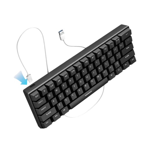 Zifriend H61K 60% Wired Mechanical Keyboard
