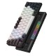 Zifriend KA646 60% 63 Keys Green Red Switch Wired Gaming Mechanical Keyboard
