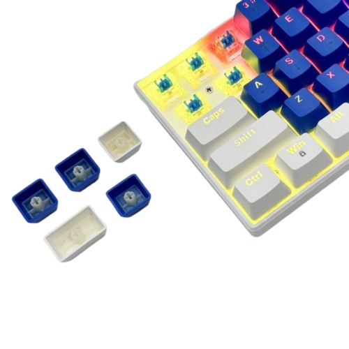 Zifriend T62 RGB Backlit Hot-Swappable Mechanical Gaming Keyboard