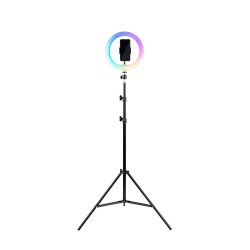 Havit ST7026 Tripod With 10 Inches RGB RING LIGHT for Live Streaming