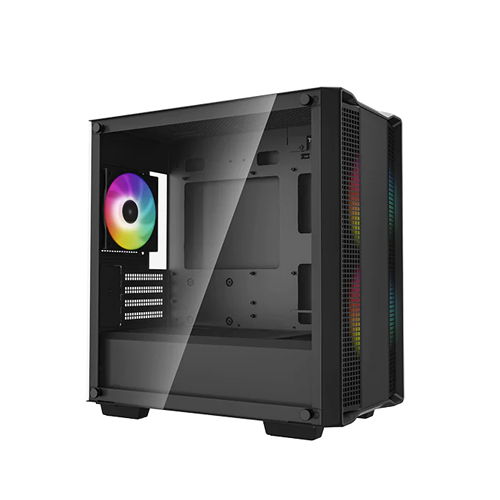 DeepCool CC360 BLACK ARGB M-ATX Airflow Case