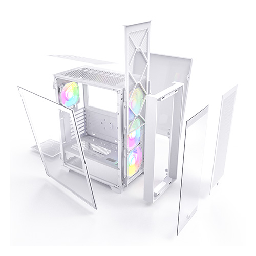 Montech AIR 1000 Premium ATX Mid-Tower Casing White